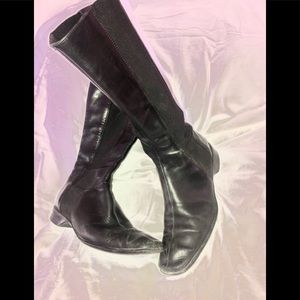 Prada Black Mid Calf Boot. Vintage.